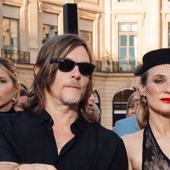  pour un préjudice estimé à 200.000 euros.
Diane Kruger, son amoureux Norman Reedus - Arrivées au défilé de mode "Vogue World" sur la Place Vendôme lors de la fashion week de Paris, le 23 juin 2024. © Tiziano Da Silva-Pierre Perusseau/Bestimage