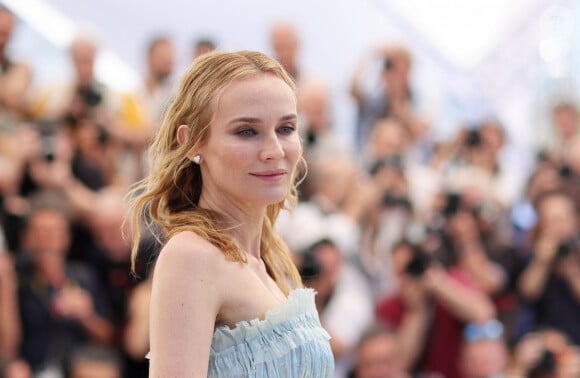 La comédienne allemande, mère d'une fille, a constaté à son retour à son domicile, en début de soirée, 
Diane Kruger - Photocall du film "The Shrouds" ("Les linceuls" / Compétition) lors du 77ème Festival International du Film de Cannes (14 - 25 mai 2024), le 21 mai 2024. © Jacovides / Moreau / Bestimage