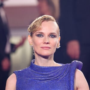 Diane Kruger - Descente des marches du film « Les Linceuls » lors du 77ème Festival International du Film de Cannes, au Palais des Festivals à Cannes. Le 20 mai 2024 © Jacovides-Moreau / Bestimage