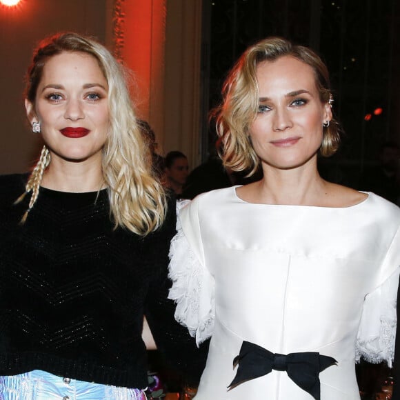 Marion Cotillard, Diane Kruger et Monica Bellucci - Dîner des révélations des Cesar 2018 au Petit Palais à Paris, le 15 janvier 2018. © Olivier Borde/Bestimage