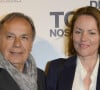 Patrice Dominguez et sa femme Cendrine - Avant-première du film "De Toutes Nos Forces" au Gaumont Opéra à Paris, le 17 mars 2014.