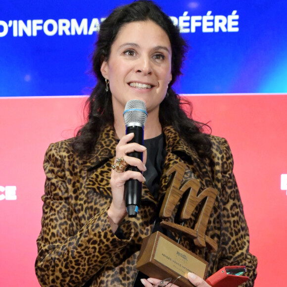 Sur Instagram, la journaliste s'est montrée fière de ce dernier en lui rendant visite en Belgique.
Exclusif - Apolline de Malherbe, rendez-vous d'information préféré pour "Face à face" lors de la soirée de remise de prix Molotov TV Awards 2024, première édition, pour récompenser les programmes télés préférés. © Rachid Bellak / Bestimage