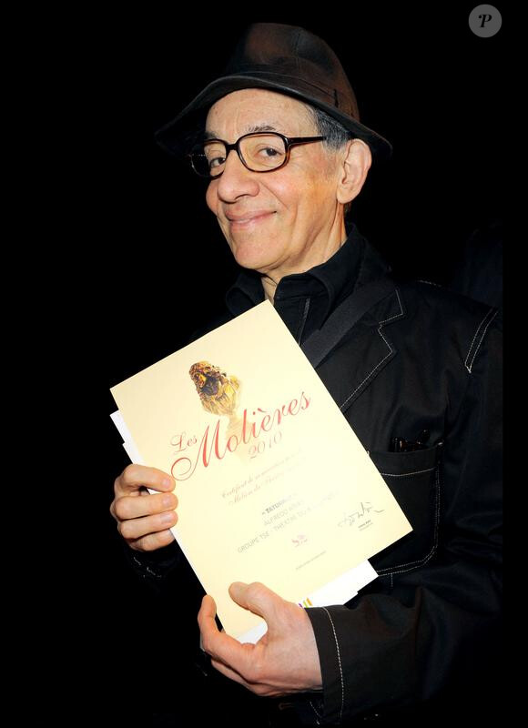 Alfredo Arias, nominé pour le Molière du Théâtre Musical 2010