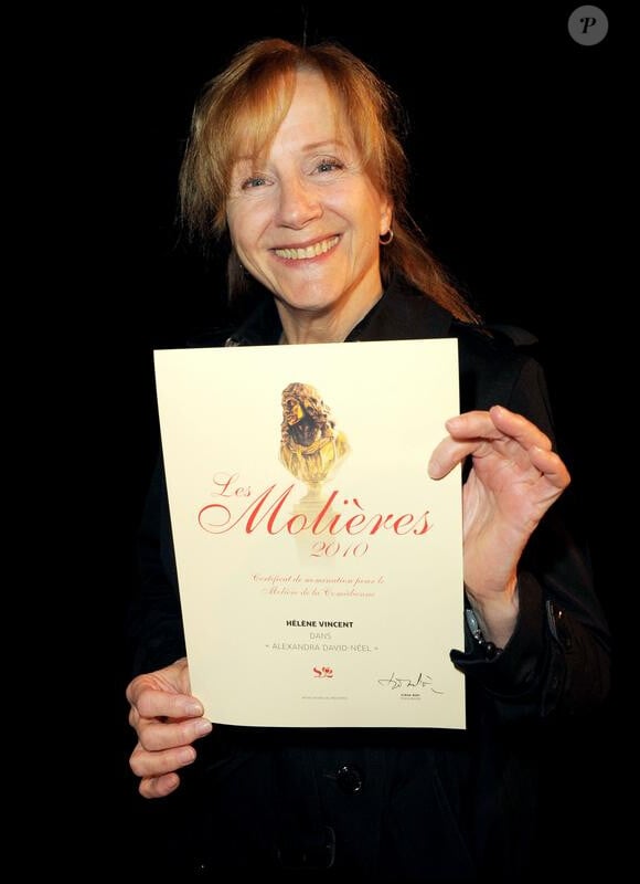 Hélène Vincent, nominée pour le Molière de la Comédienne  2010