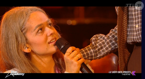 Charles et Julie métamorphosés lors du prime de la "Star Academy 2024" du 19 octobre, sur TF1