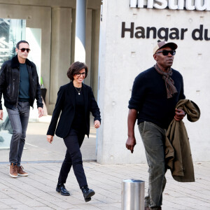 Abd Al Malik, Anthony Delon, Rachida Dati, Ministre de la Culture, Lucien Jean-Baptiste - I.Huppert a dirigé le tournage de la reproduction du film documentaire muet de 1895 par le regretté cinéaste français Louis Lumière « La Sortie de l'usine Lumière à Lyon » dans le cadre de la 16ème édition du Festival Lumière de Lyon, France, le 19 octobre 2024. © Dominique Jacovides/Bestimage  Isabelle Huppert attends the Re-production Of Silent Documentary Film Directed In 1895 By Late French Filmmaker Louis Lumiere during the 16th Film Festival Lumiere In Lyon on October 19, 2024 in Lyon, France. 