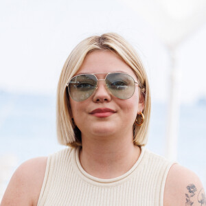 Louane assistant à la cérémonie des lauréats du concours international de courts métrages TikTok #TikTokShortFilm qui se tient à La plage de la palme le 23 mai 2023 à Cannes, France. Photo par David Boyer/ABACAPRESS.COM