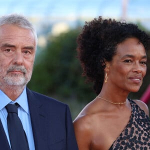 Luc Besson et sa femme Virginie Besson-Silla à la première du film "Dogman" lors du 49ème Festival du Cinema Americain de Deauville, France, le 2 septembre 2023. © Denis Guignebourg/BestImage 