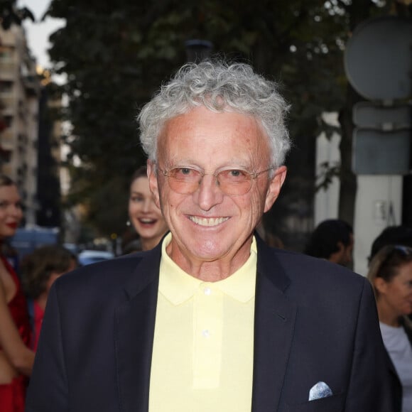 Nelson Monfort arrivant au "Concerto pour la Paix" organisé par Omar Harfouch au Théâtre des Champs Élysées à Paris, France, le 18 Septembre 2024. © Perusseau / Tribeca / Bestimage 