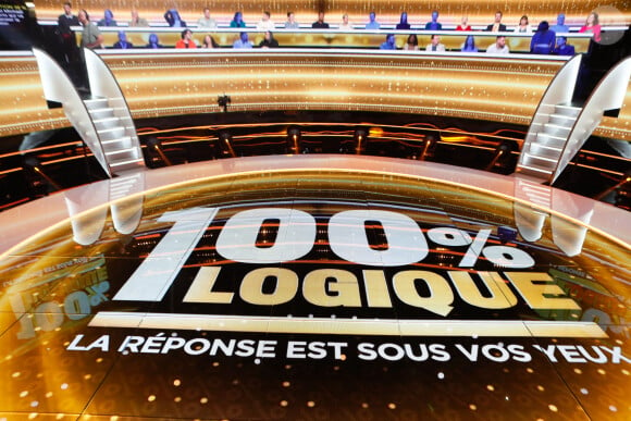 Exclusif - Illustration - Enregistrement de l'émission "100% Logique", présentée par C.Féraud et diffusée le 12 octobre sur France 2 © Christophe Clovis / Bestimage 