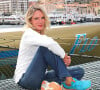  Géraldine Danon a vécu une nuit d'horreur il y a quelques années, qu'elle aurait préféré oublier. 
Géraldine Danon (réalisatrice du film) - Photocall sur le trimaran Flo au port de Cannes