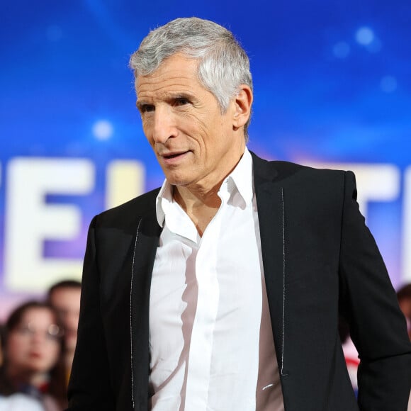 Une soirée organisée qui plus est pour la bonne cause. 
Nagui - Les personnalités se mobilisent lors de la 37ème édition du Téléthon sur le plateau de France 2, avec pour parrain Vianney. Cette année, 80,6 millions de dons ont été promis. Le 9 décembre 2023. © Coadic Guirec / Bestimage 