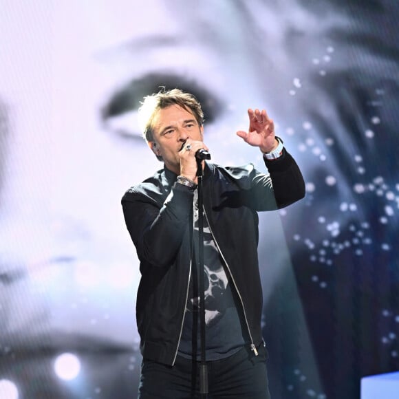 Exclusif - David Hallyday - Enregistrement de l'émission "Vivement Dimanche", présentée par M.Drucker et diffusée le 27 octobre sur France 3 © Guillaume Gaffiot / Bestimage 