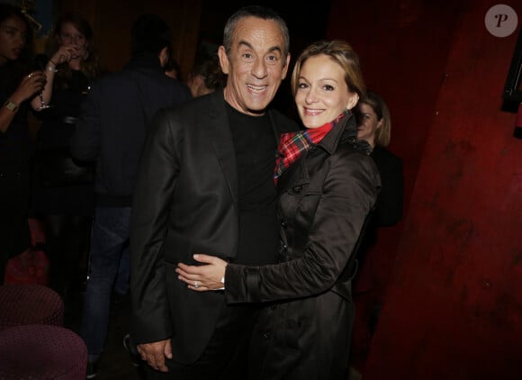 Thierry Ardisson et sa femme Audrey Crespo-Mara a l'After Party du film 'Un debut prometteur' au Buddha Bar a Paris, France, le 24 septembre 2015. Photo by Jerome Domine/ABACAPRESS.COM