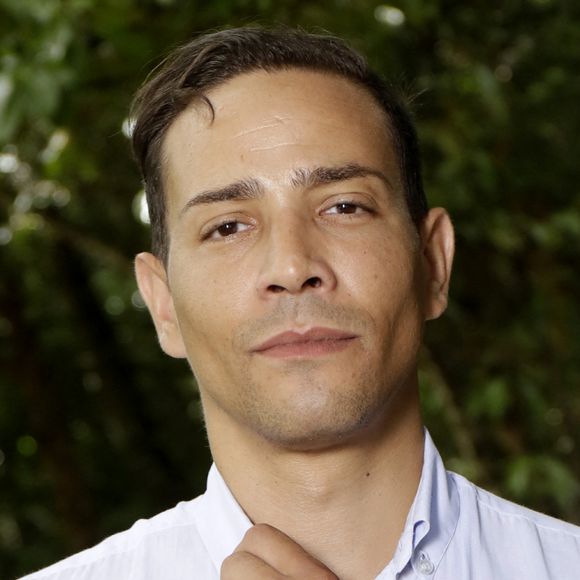 Steevy Boulay pose lors d'une séance photo dans le cadre de l'événement de dédicace du livre 'Foret Des Livres' à Chanceaux-Pres-Loches, près de Tours, en France, en août 2016. Photo par VIM/ABACAPRESS.COM