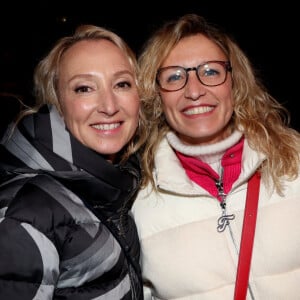 Exclusif - Audrey Lamy et sa soeur Alexandra Lamy - Projection du court métrage "Allez ma Fille" réalisé par C.Jouannet lors du 27éme Festival International du Film de Comédie de l'Alpe d'Huez, le 17 janvier 2024. © Dominique Jacovides / Bestimage 