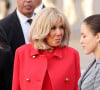 Une visite d'Etat très attendue qui enflamme actuellement la presse internationale !
Brigitte Macron - Cérémonie d'accueil officielle du Président de la République, Emmanuel Macron et de Brigitte Macron sur la place Mechouar à Rabat au Maroc © Dominique Jacovides/Bestimage 