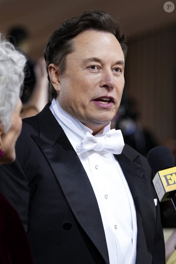 Elon Musk - Les célébrités arrivent à la soirée du "MET Gala 2022" à New York, le 2 mai 2022. © Future-Image via Zuma Press/Bestimage 