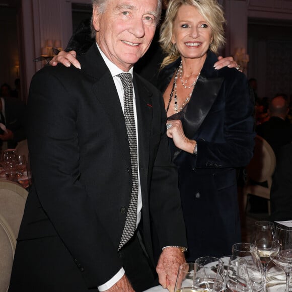 William Leymergie et sa compagne Sophie Davant - 46ème édition du Gala "Best Awards" à l'hôtel Georges V à Paris le 11 décembre 2023. © Coadic Guirec / Bestimage