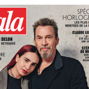 Florent Pagny et sa fille Ael, "Gala", 31/10/2024.