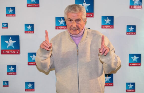 Exclusif - Claude Lelouch lors de l'avant-première du film "Finalement" de C.Lelouch au cinéma Kinepolis à Lomme, près de Lille le 22 octobre 2024. © Stéphane Vansteenkiste / Bestimage 