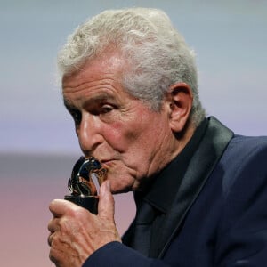 Claude Lelouch reçoit le prix "Cartier Glory to the Filmmaker" pour l'ensemble de sa carrière lors du 81ème festival international du film de Venise, la Mostra le 2 septembre 2024. (Credit Image: © ANSA via ZUMA Press)