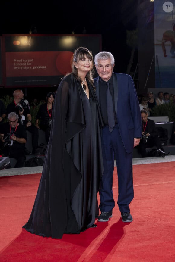 Valérie Perrin et Claude Lelouch à la première de "Finalement" de C.Lelouch au 81ème Festival International du Film de Venise (Mostra) le 2 septembre 2024.