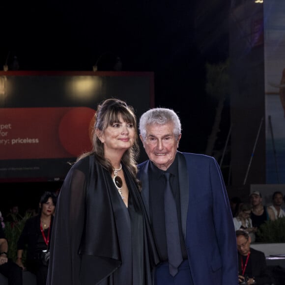 Valérie Perrin et Claude Lelouch à la première de "Finalement" de C.Lelouch au 81ème Festival International du Film de Venise (Mostra) le 2 septembre 2024.