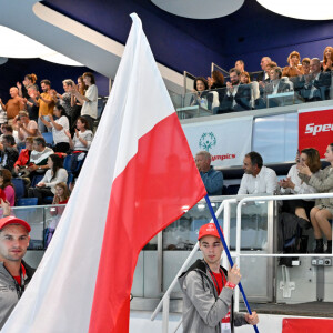 Exclusif - La princesse Charlene de Monaco a présidé la cérémonie d'ouverture du meeting européen de natation " Princesse Charlène " organisé par Special Olympics Monaco au Centre Nautique Albert II à Monaco. Le 26 octobre 2024