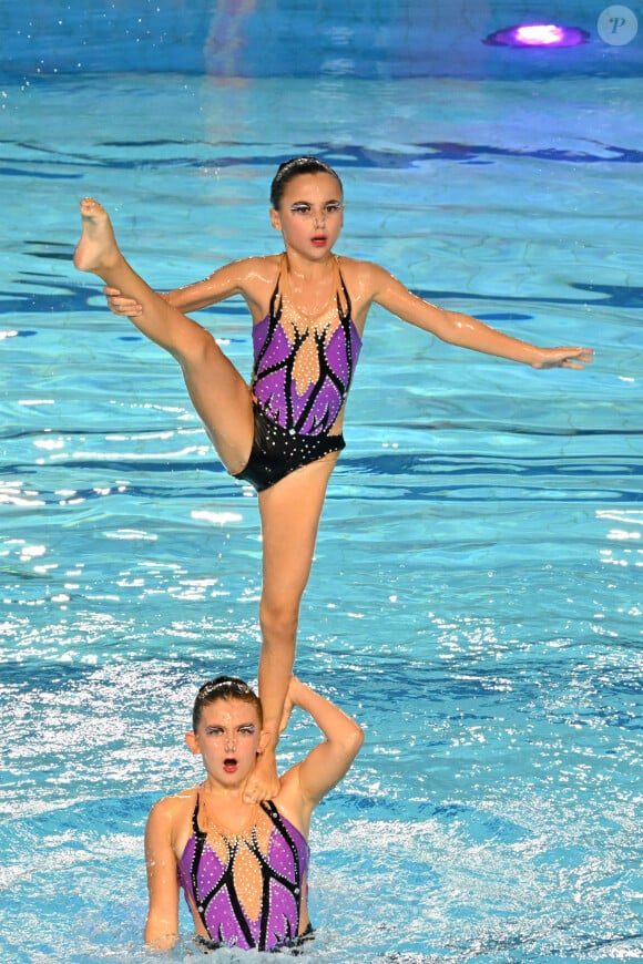 Exclusif -  La princesse Charlene de Monaco a présidé la cérémonie d'ouverture du meeting européen de natation " Princesse Charlène " organisé par Special Olympics Monaco au Centre Nautique Albert II à Monaco. Le 26 octobre 2024.