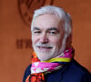 Pascal Praud au village lors des Internationaux de France de tennis de Roland Garros 2024, à Paris, France, le 1er juin 2024. © Jacovides-Moreau/Bestimage