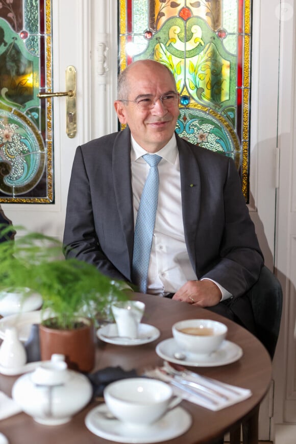 Exclusif - Le président du Jury et Chef du Palais de Monaco Christian Garcia, lors du "World Caviar Awards", le 1er championnat du monde de Caviar au Château Hôtel Grand Barrail à Saint-Emilion, en Gironde, France, le 30 octobre 2024. © Jean-Marc Lhomer/Bestimage