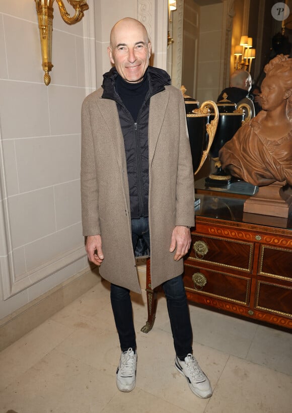 Nicolas Canteloup lors de la soirée de gala pour la fondation de la recherche en physiologie, les Stethos, au George V à Paris le 18 mars 2024. © Coadic Guirec / Bestimage 