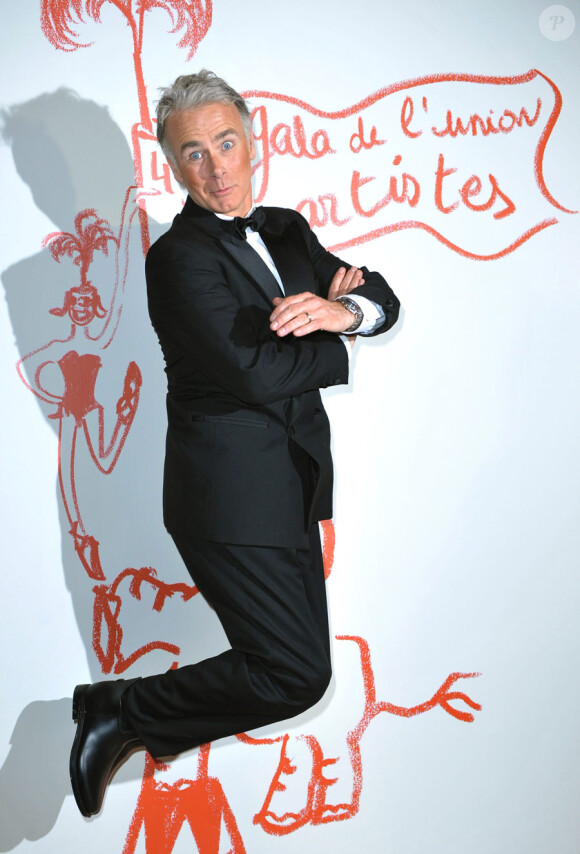 Franck Dubosc pour le Gala de l'Union des Artistes au Cirque d'Hiver Bouglione le 29   mars 2010