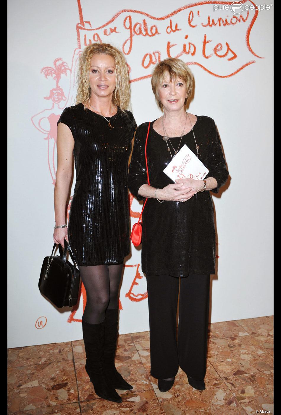 Raphaëlle Ricci et sa mère Alice Dona pour le Gala de l'Union des