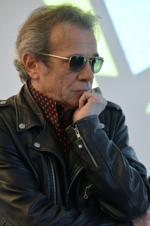 Philippe Manoeuvre en conférence de presse pour le spectacle "ROCKIN'1000", qui aura lieu le 29 juin 2019, au Stade de France à Paris. Le 15 janvier 2019 © Giancarlo Gorassini / Bestimage