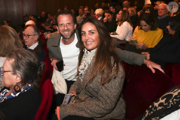 Exclusif - Valérie Messika avec son mari Jean-Baptiste Sassine au concert de Elisa Tovati au Studio Marigny à Paris le 4 novembre 2024. © Jack Tribeca / Bestimage 