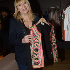 Christine Bravo - Soirée pour les 10 ans de la marque Ba&sh à la boutique de la rue Etienne Marcel à Paris, le 29 janvier 2014.