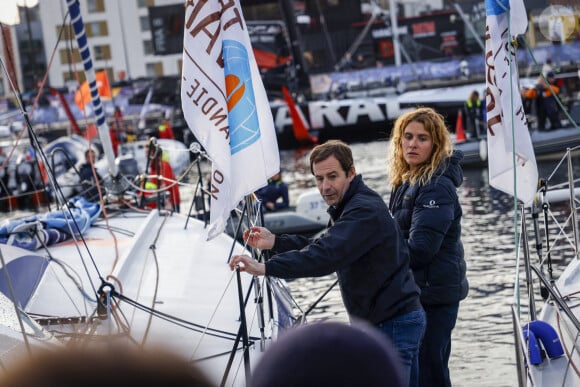 Les deux navigateurs vont participer au Vendée Globe
 
Clarisse Crémer - Départ de la 15ème édition de la transat Jacques Vabre au Havre le 7 novembre 2021. © Pierre Bouras / Panoramic / Bestimage