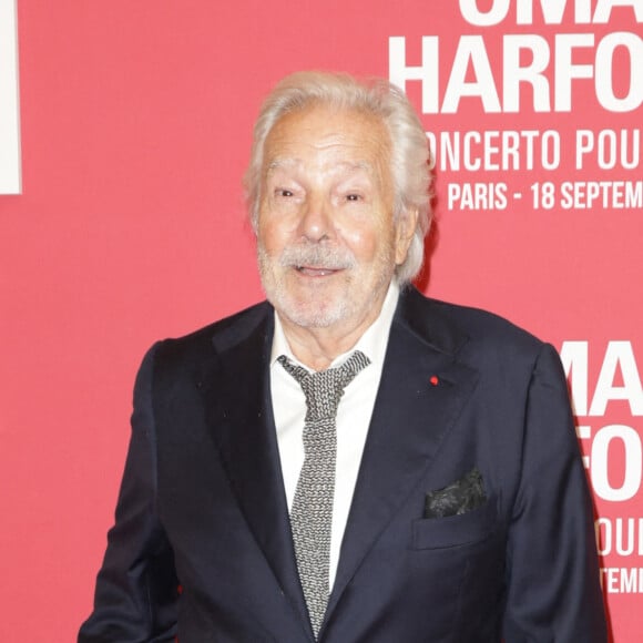 Pierre Arditi au photocall du "concerto pour la paix" de Omar Harfouch au Théâtre des Champs-Elysées à Paris le 18 septembre 2024. © Coadic Guirec / Bestimage