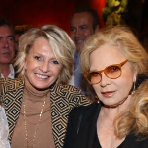 Exclusif - Daniela Lumbroso, Sophie Davant et Sylvie Vartan assistent au lancement du livre de Roland Perez 'Ma Mere, Dieu et Litzie' organisé par Five Eyes Production au Buddha Bar à Paris, France, le 08 novembre 2023. Photo par Jerome Dominé/ABACAPRESS.COM