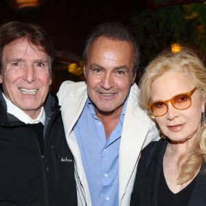 Exclusif - Sylvie Vartan, Roland Perez et Tony Scotti assistent au lancement du livre de Roland Perez 'Ma Mere, Dieu et Litzie' organisé par Five Eyes Production au Buddha Bar à Paris, France, le 08 novembre 2023. Photo par Jerome Dominé/ABACAPRESS.COM