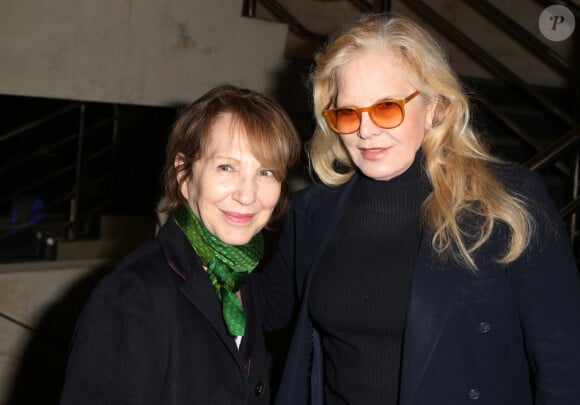 Nathalie Baye et Sylvie Vartan lors de la soiree en l'honneur de Danielle Darrieux et a la projection du film 'Occupe-toi d’Amelie', au cinema Max Linder Panorama, à Paris, France le 09 Avril 2018. Photo by Jerome Domine/ABACAPRESS.COM