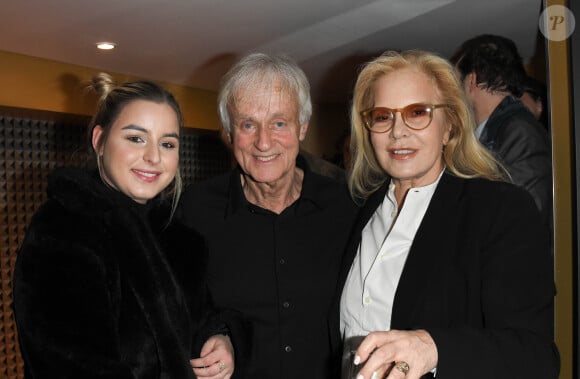 Exclusif - Dave, Sylvie Vartan avec sa fille Darina Scotti-Vartan - People au concert de Dave à Bobino à Paris le 18 novembre 2019. © Coadic Guirec/Bestimage (