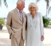 Le souverain anglais et sa femme Camilla n'ont pas d'enfants ensemble...Sur cette image publiée le 27 octobre 2024, le roi Charles III et la reine Camilla sourient lors d'une visite sur une plage le 25 octobre 2024 à Apia, Samoa. La visite du roi en Australie est sa première en tant que monarque, et la réunion des chefs de gouvernement du Commonwealth (CHOGM) à Samoa sera sa première en tant que chef du Commonwealth. Photo par Chris Jackson/Avalon/ABACAPRESS.COM