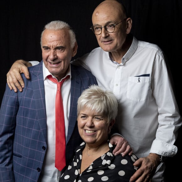 Et grace à celui-ci, l'épouse de Benoist Gérard est une figure incontournable du PAF aujourd'hui
Exclusif -  Michel Fugain, Mimie Mathy et son mari Benoist Gérard - Surprises - Backstage de l'enregistrement de l'émission "La Chanson secrète 4", qui sera diffusée le 4 janvier 2020 sur TF1, à Paris. Le 17 décembre 2019 © Gaffiot-Perusseau / Bestimage 