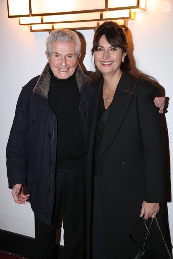 Claude Lelouch et Valérie Perrin-Lelouch - Défilé de Mode Stéphane Rolland, Collection Haute Couture Printemps/Été 2024 - Front Row, à la Salle Pleyel dans le cadre de la Fashion Week de Paris, France, le 23 Janvier 2024. © Bertrand Rindoff / Bestimage 