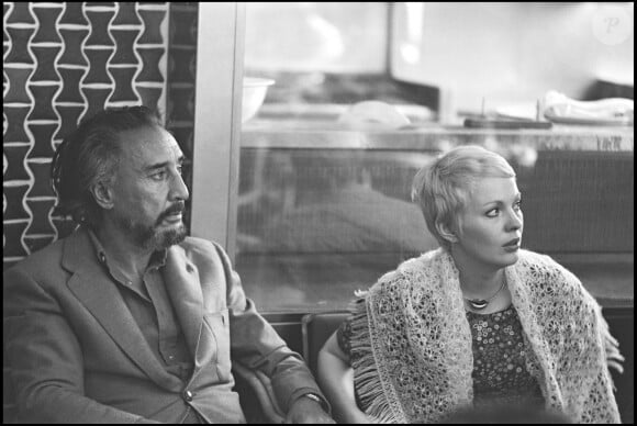 Archives - Jean Seberg et Romain Gary en 1971.