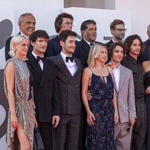 Christine Gautier, Alberto Barbera, invité, Hugo Selignac, invité, Alain Attal, Ludivine Sagnier, Louis Memmi, Nicolas Mathieu, Sayyid El Alami, Gilles Lellouche, Angelina Woreth, Paul Kircher, Raphael Quenard 81e Mostra de Venise Tapis rouge du film -Leurs Enfants Apres Eux Palazzo del Cinema Lido de Venise, Italie 31 août 2024