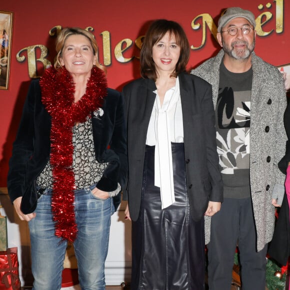 Alexandra Leclère, Valérie Bonneton, Kad Merad - Avant-première du film "Les boules de Noël" au cinéma Pathé-Wepler à Paris. Le 14 novembre 2024 © Coadic Guirec / Bestimage